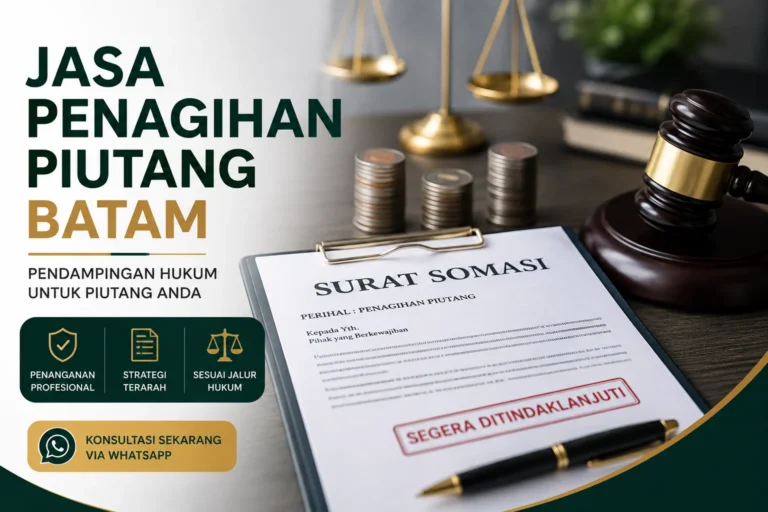 Jasa Penagihan Piutang Batam Terpercaya
