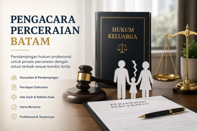 Pengacara Perceraian Batam | Pendampingan Hukum Profesional